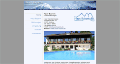 Desktop Screenshot of haus-bayern.de